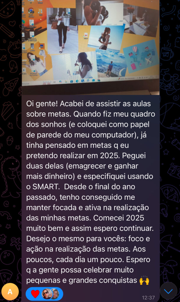 Depoimento aluna Mente Singular - Sarah Andrade